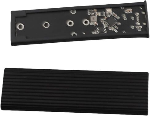 محول حاوية Drfeify M.2 NGFF SSD مع غلاف من الألومنيوم عالي السرعة لنظام التشغيل OS X أسود من النوع C، ملحقات الكمبيوتر التوصيل والتشغيل in Kuwait