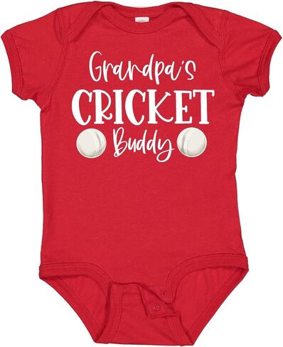 بدلة الأطفال Inktastic Grandpa's Cricket Buddy in Kuwait