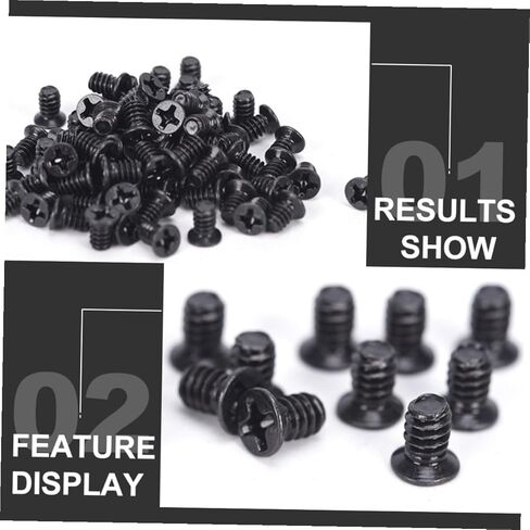 100pcs 3.5-inch Hard Disk Screws for Computer Case, PC Chassis Replacement Screws for Hard Drive Mounting and Hot Swap Installation in Saudi Arabia