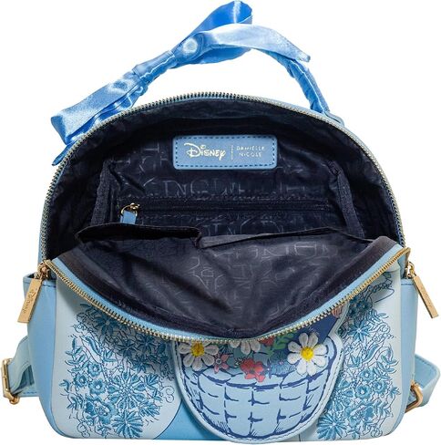 Danielle Nicole X Disney Beauty and the Beast Belle Basket Mini Backpack - Fashion Cosplay Disneybound Cute Backpacks, Multicolor in Kuwait