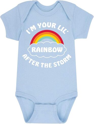 Instant Message - I'm Your Lil Rainbow After The Storm - Infant Baby One Piece in Kuwait