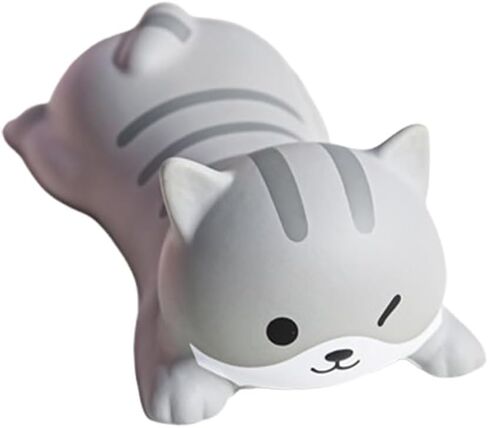 Cute Animal Shaped Computing Wrist Rests – Adorable Grey Rubber Wrist Cushion for Comfortable Typing & Mouse Use in Saudi Arabia
