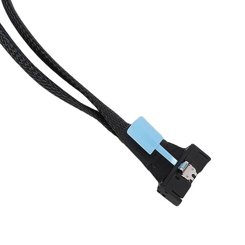كابل ASHATA مزدوج مستقيم، كابل IO مرن عالي السرعة PCIe SFF TA 1016 74Pin إلى 2xSFF 8654 38Pin، التوصيل والتشغيل in Saudi Arabia