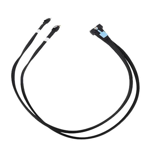 كابل ASHATA مزدوج مستقيم، كابل IO مرن عالي السرعة PCIe SFF TA 1016 74Pin إلى 2xSFF 8654 38Pin، التوصيل والتشغيل in Saudi Arabia