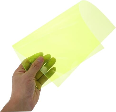 10pcs PVC Gel Light Filter Sheets Transparent Colored Plastic Film for Optical Experiments and Photography Thickness and Interactive Teaching Tool in Saudi Arabia