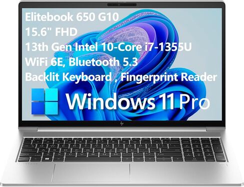 HP 15.6" Pavilion FHD Touchscreen Laptop | Intel Core i3 | 16GB DDR4 | 1TB Storage (512GB PCIe SSD + 500GB External) | Windows 11 | Numeric Keypad | Wi-Fi 6 & Privacy Webcam | Up to 10H Battery in Saudi Arabia