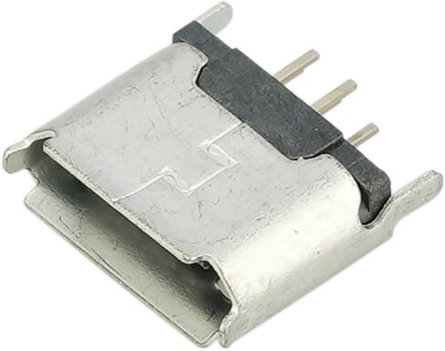 60 قطعة 10 أنواع المصغّر USB ميناء أنثى مآخذ طقم توصيل 5 دبوس جاك موصل مقبس USB لحام إصلاح استبدال التكيف in Saudi Arabia