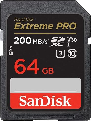 SanDisk 64GB Extreme PRO 200MB/s SDXC UHS-I Memory Card Bundle with Card Reader in Saudi Arabia