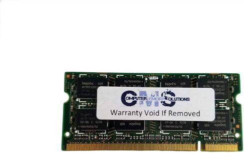 ترقية ذاكرة الوصول العشوائي CMS 1GB (1X1GB) DDR1 2700 333MHZ Non ECC SODIMM متوافقة مع Apple® iBook G4 1.42 14 بوصة (منتصف 2005 Op) - A50 in Kuwait