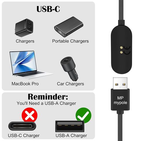 قاعدة شحن كابل USB MP mypole للملحقات البديلة (مع 3 شاشات إضافية، 5+2 فرش تنظيف) in Saudi Arabia