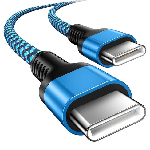 كابل شحن سريع USB C إلى USB C بطول 10 أقدام لهاتف Google Pixel 10 Pro XL/9a/9 Pro XL/9 Pro/9/9 Pro Fold/8a/8 Pro، سلك بيانات مجدول طويل من النايلون من C إلى C لهاتف iPhone 16e، 16 15/Plus/Pro Max، Galaxy S25/S24 Ultra in Kuwait