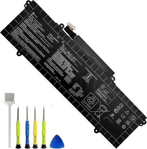 C31N2021 63Wh Laptop Battery Replacement for Asus Zenbook 14 Flip OLED UN5401QA 14X OLED UM5400QA UX5400E UX5401 UX5401EA UX5401ZAS Series 0B200-04030000 11.61V 5427 in Saudi Arabia