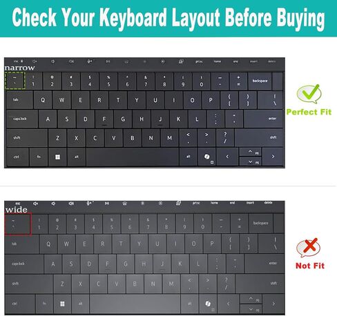 قطعتان من غطاء لوحة المفاتيح لجهاز 2025 Dell XPS 14 9440 9450 14.5 بوصة، Dell 14 Premium Laptop DA14250 14.5 بوصة، XPS 16 9640 16.3 بوصة (لا يناسب Dell XPS 13 9345 9350/XPS 13 Plus 9320/16 Premium DA16250)-أسود + شفاف in Kuwait
