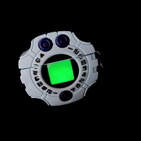 Silicone Earphone Cover for AirPod Pro 3,Cute Cartoon Digimon Monster Digivice Design for AirPods Pro 3rd Generation Charging Case(2025) for Boys Girly (A) in Saudi Arabia
