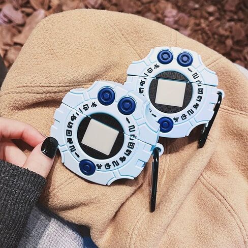 Silicone Earphone Cover for AirPod Pro 3,Cute Cartoon Digimon Monster Digivice Design for AirPods Pro 3rd Generation Charging Case(2025) for Boys Girly (A) in Saudi Arabia