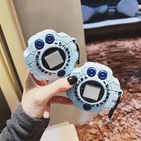 Silicone Earphone Cover for AirPod Pro 3,Cute Cartoon Digimon Monster Digivice Design for AirPods Pro 3rd Generation Charging Case(2025) for Boys Girly (A) in Saudi Arabia