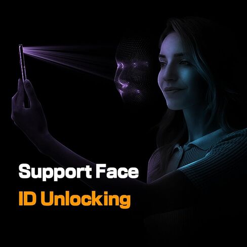 2 Pack for Samsung Galaxy S25 Ultra 6.86" Privacy Screen Protector Tempered Glass Film Purple Gradient Anti-spy Anti-Blue Light Ultrasonic Fingerprint Support Easy Installation in Saudi Arabia