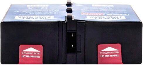 بطارية بديلة متوافقة مع UPSBatteryCenter® 0M-10120E-001 لموديلات APC UPS BR1500G-GR، BR1500GI، BX1500G-CA، BX1500M، BX1500M-LM60 in Kuwait