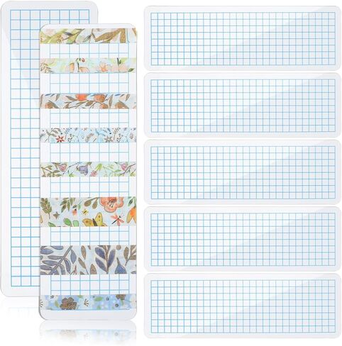 50 قطعة من منظم أشرطة واشي: بطاقات شريط واشي - لوحات تخزين مدرسية، لوحات توزيع خفيفة الوزن in Kuwait