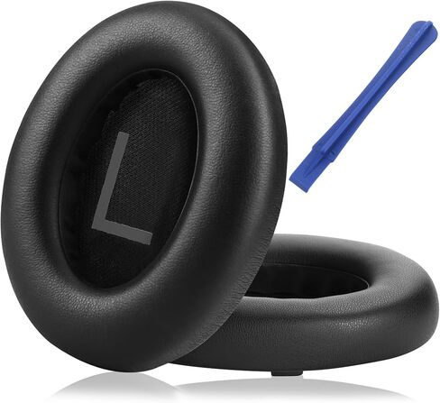 وسائد أذن بديلة لسماعات Bose 700 - استبدال وسادة الأذن الأصلية لسماعات الرأس التي تعمل على إلغاء الضوضاء 700، ملحقات أكواب أذن مريحة ومتينة، جلد بروتين أكثر نعومة، أسود in Saudi Arabia