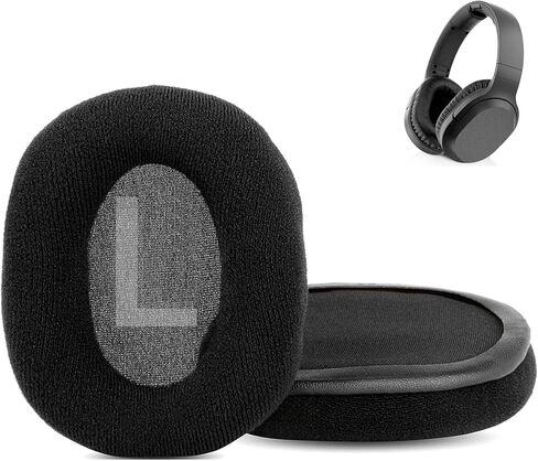 وسائد أذن بديلة من القماش الصديق للجلد MDR-RF895R متوافقة مع وسائد الأذن MDR-RF895R من سوني MDR-RF895RK MDR-RF995RK WH-RF400R in Kuwait