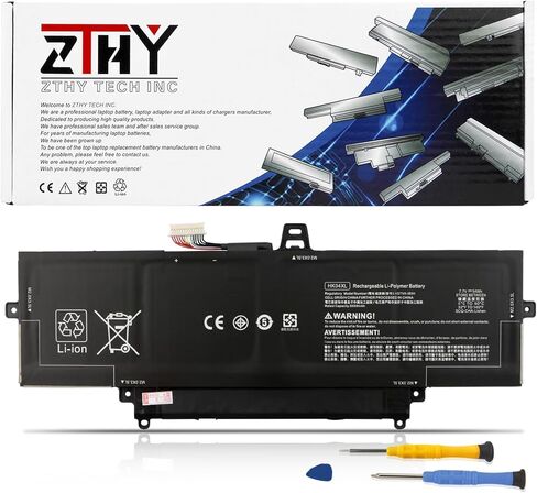 استبدال بطارية HK04XL L82391-005 لجهاز HP EliteBook X360 1030 G7 G8 EliteBook X360 1040 G7 G8 Series Laptop HK04054XL L82391-007 L82391-006 HSTNN-IB9H L79376-1B1 L79376-1B2 7.7V 54Wh 4-خلية 6669 مللي أمبير in Kuwait