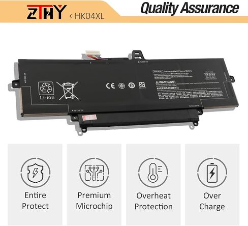 استبدال بطارية HK04XL L82391-005 لجهاز HP EliteBook X360 1030 G7 G8 EliteBook X360 1040 G7 G8 Series Laptop HK04054XL L82391-007 L82391-006 HSTNN-IB9H L79376-1B1 L79376-1B2 7.7V 54Wh 4-خلية 6669 مللي أمبير in Kuwait