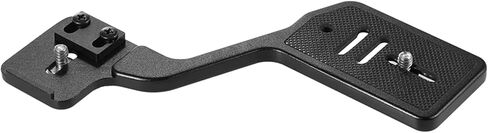 Hot Shoe Extension Bracket for Cameras Without Hot Shoe, CNC Aluminum Flash Mount with 1/4" Screw, Keeps Flash Upright in Portrait Landscape Mode in Kuwait