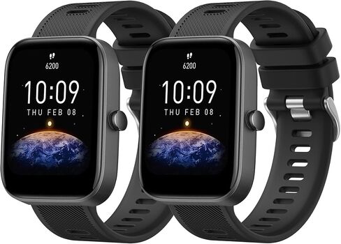 أساور لـ Amazfit GTS/GTS 2/GTS 2e/GTS 2 mini/GTS 3/GTS 4/GTS 4 mini/GTR mini، أشرطة ساعة 20 مم لـ Amazfit Bip U Pro/Bip/Bip Lite/Bip S/Bip S lite/Bip U/Bip 3/Bip 3 Pro in Saudi Arabia