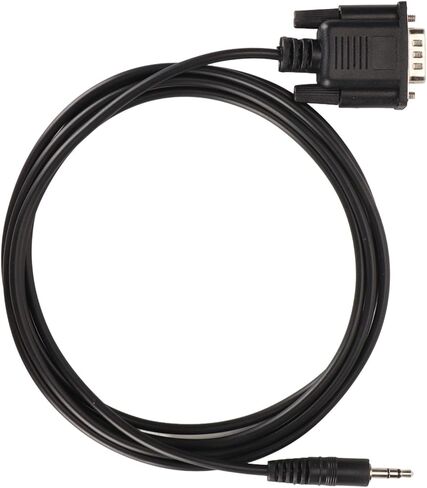 كابل ذكر DB9 ذكر إلى DC3.5mm، كابل تسلسلي RS232 محمول من مادة PVC للتوصيل والتشغيل، مع تخفيف الضغط بشكل ممتاز، لنقل بيانات سريع ومستقر in Saudi Arabia