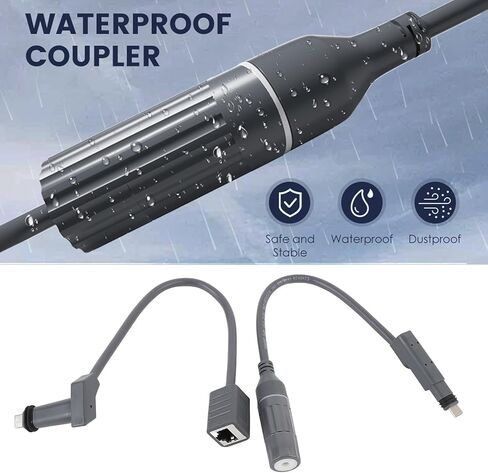 محول Tangxi SPX إلى RJ45، محول إيثرنت مقاوم للماء لطبق وجهاز التوجيه GEN2 V2، يدعم سلك أساسي واحد 26AWG CAT6e in Saudi Arabia