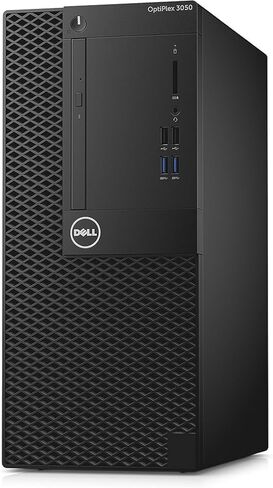 الكمبيوتر المكتبي طراز Optiplex 3050 Mini Tower من Dell | ويندوز 11 برو | 8 جيجا رام | 256 جيجا اس اس دي | كور i5-7500 | يو اس بي واي فاي + بي تي | لوحة المفاتيح | ماوس | لا يوجد DVD (متجدد) in Saudi Arabia