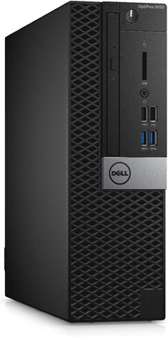 كمبيوتر مكتبي Dell KKD12 OptiPlex 5000 5050 - Intel Core i5 (الجيل السابع) i5-7500 3.40 جيجا هرتز - 8 جيجا DDR4 SDRAM - 256 جيجا SSD - Windows 10 Pro 64 بت in Kuwait