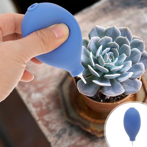 Mini Squeeze Air Blower Dust for Camera Lens and Keyboard, Portable Compressed Air Pump for Electronics Maintenance, Blue in Kuwait