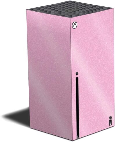 غلاف MightySkins اللامع المتوافق مع Xbox Series X - أزرق خالص | لمسة نهائية لامعة واقية ومتينة شديدة اللمعان | سهل التطبيق وتغيير الأنماط | صنع في الولايات المتحدة الأمريكية in Saudi Arabia