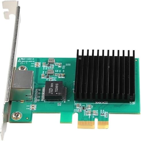 1 منفذ PCIe 10G بطاقة شبكة إيثرنت PCIe4.0-1X 10G RJ45 بطاقة LAN لسرعات شبكة متعددة جيجابت 8127(PXE) in Kuwait