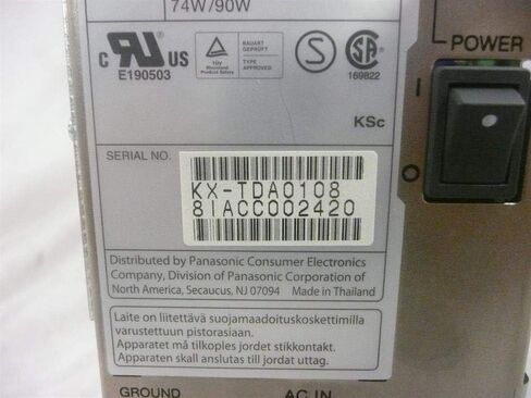باناسونيك KX-TDA0108 PSU-S 64 وحدة طاقة (74 واط) مزود طاقة صغير (متجدد) in Kuwait