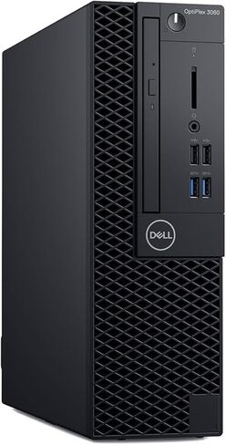 كمبيوتر مكتبي Dell OptiPlex 3060 SFF، Intel Core i7-8700 3.2 جيجا هرتز، ذاكرة وصول عشوائي 16 جيجا، 512 جيجا SSD، لوحة مفاتيح وماوس، HDMI، WiFi، BT، OptiPlex Desktop Windows 11 Pro (متجدد) in Kuwait