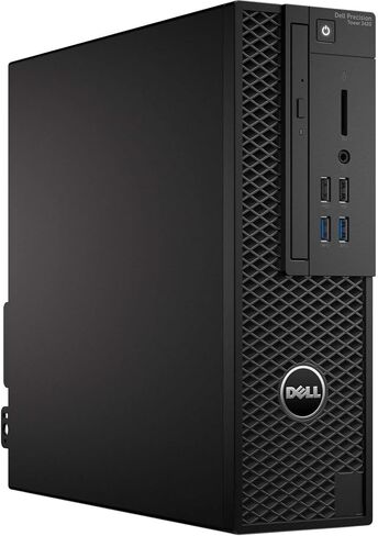 كمبيوتر محطة العمل Dell Precision Tower 3420 SFF - Intel i7-6700 بسرعة 3.4 جيجا هرتز، وذاكرة الوصول العشوائي 16 جيجا، و512 جيجا SSD، وDVDRW، وHDMI (متجدد) in Kuwait