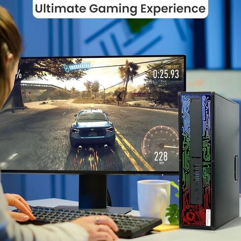 كمبيوتر مكتبي BTO BX8G2 HP RGB للألعاب - معالج Intel i5 الجيل السادس - ذاكرة الوصول العشوائي DDR4 سعة 16 جيجابايت - SSD 512 جيجابايت - GeForce GT 1030 - لوحة مفاتيح وماوس RGB - كمبيوتر الألعاب - Wi-Fi - Windows 11 Pro (متجدد) in Kuwait