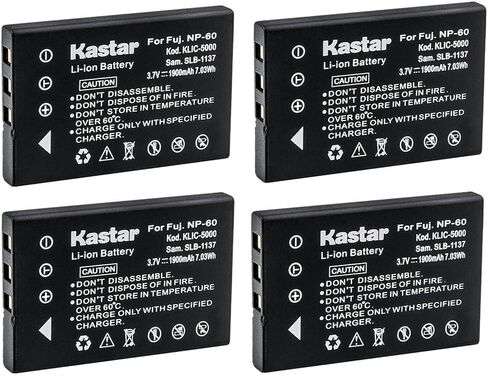 Kastar 3 عبوات بديلة لبطارية COMA-BP1، Mylo COM-1 Mylo COM-2، ROLLEI dp5300 dp5330، Creative Divi CAM 428، YAESU VX-2 VX-2E VX-2R in Kuwait