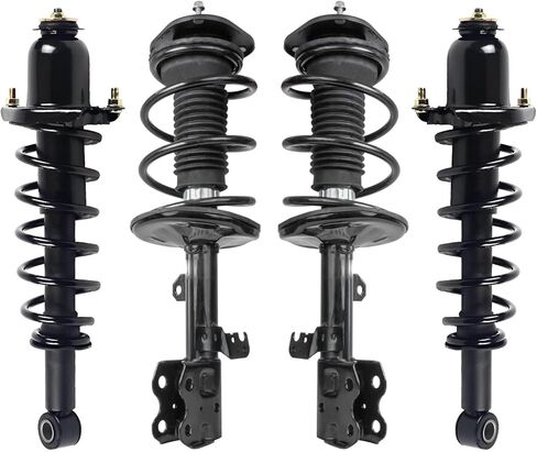 Detroit Axle - 4 Front Rear Struts for 2003 2004 2005 2006 Ford Expedition Lincoln Navigator Complete Struts w/Coil Spring Assembly Replacement Strut Suspension Shock in Saudi Arabia