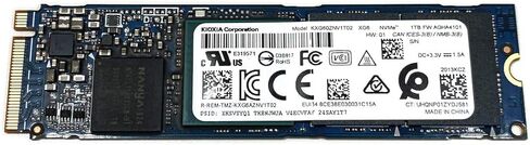 Kioxia 1 تيرابايت SSD XG6 M.2 2280 PCIe Gen3 x4 NVMe KXG60ZNV1T02 محرك الحالة الصلبة (متجدد) in Kuwait