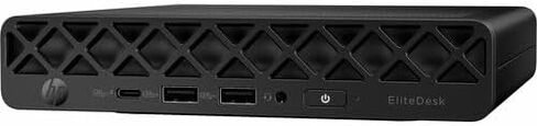 كمبيوتر مكتبي HP EliteDesk 8 G1i - Intel Core Ultra 5 235T - 16 جيجابايت - 256 جيجابايت PCI Express NVMe SSD - كمبيوتر صغير - أسود - شريحة Intel Q870 - Windows 11 Pro - Intel DDR5 SDRAM in Kuwait