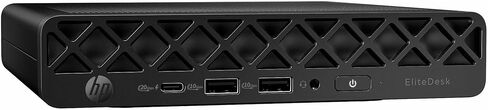 كمبيوتر مكتبي HP EliteDesk 8 G1i - Intel Core Ultra 5 235T - 16 جيجابايت - 256 جيجابايت PCI Express NVMe SSD - كمبيوتر صغير - أسود - شريحة Intel Q870 - Windows 11 Pro - Intel DDR5 SDRAM in Kuwait
