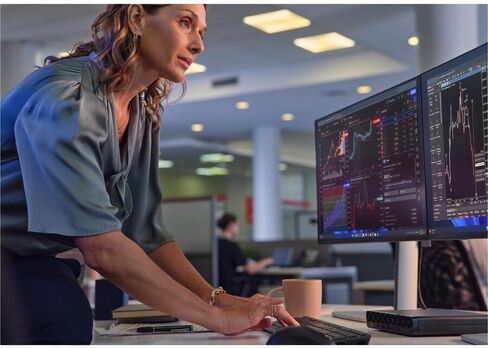 كمبيوتر مكتبي HP EliteDesk 8 G1i - Intel Core Ultra 5 235T - 16 جيجابايت - 256 جيجابايت PCI Express NVMe SSD - كمبيوتر صغير - أسود - شريحة Intel Q870 - Windows 11 Pro - Intel DDR5 SDRAM in Kuwait