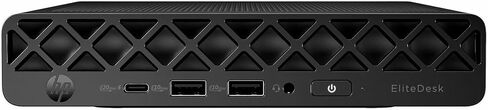 كمبيوتر مكتبي HP EliteDesk 8 G1i - Intel Core Ultra 5 235T - 16 جيجابايت - 256 جيجابايت PCI Express NVMe SSD - كمبيوتر صغير - أسود - شريحة Intel Q870 - Windows 11 Pro - Intel DDR5 SDRAM in Kuwait