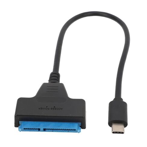 كابل محول SATA إلى USB 3.1 نوع C يدعم UASP سلك محول القرص الصلب بسرعة 6 جيجابت في الثانية لـ 2.5 بوصة HD D SSD، وكابل SATA بسرعة 6 جيجابت في الثانية إلى النوع C، ومحول مدعوم UASP in Kuwait