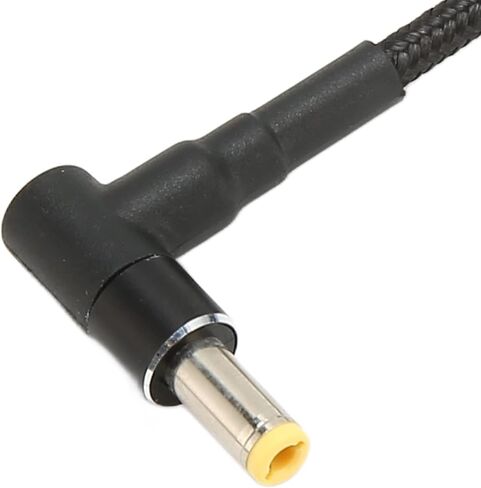 USB C to DC 5.5mm x 2.5mm, 100W USB C to DC 5.5mm x 2.5mm Power Cord, USB Type C Female to Male Adapter for Laptop, USB C to DC 5.5x2.5mm Adapter, Aluminium Alloy and Knitted Nylon in Kuwait