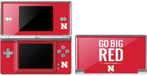 Skinit Decal Gaming Skin Compatible with DS Lite - Officially Licensed College Go Big Red Design in Saudi Arabia